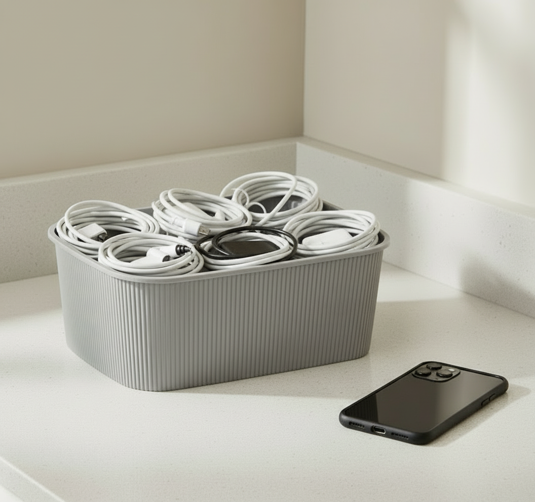 3pc Ribbed Storage Set