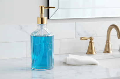 Glass Soap Bottles