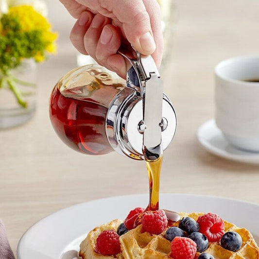 Glass Syrup Dispenser