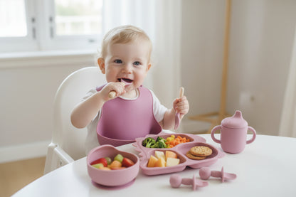 8pc Silicone Feeding Set