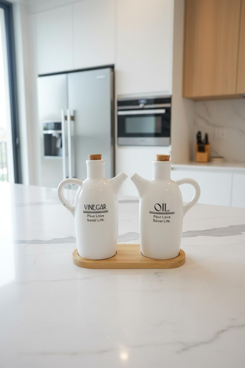 3pc Oil and Vinegar