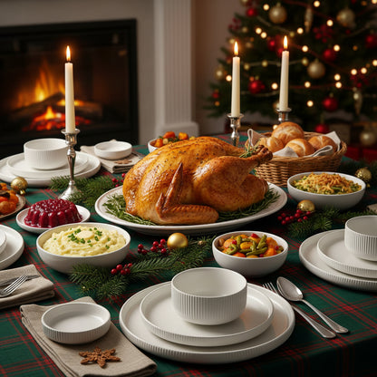 Ribbed Dinnerware Sets