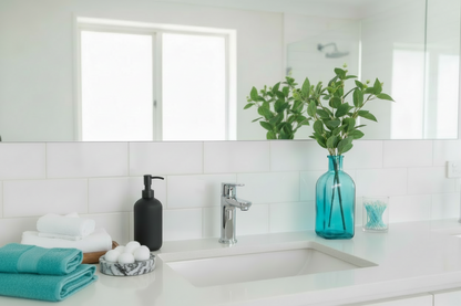 Decorative Vase with Greenery