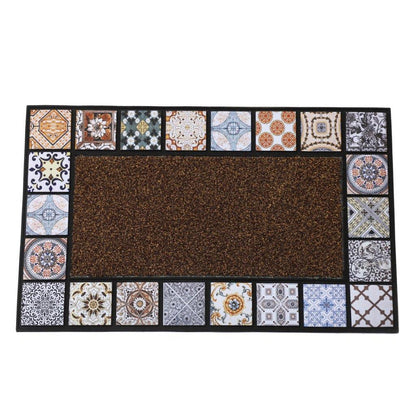 Multicolored Mosaic Mat