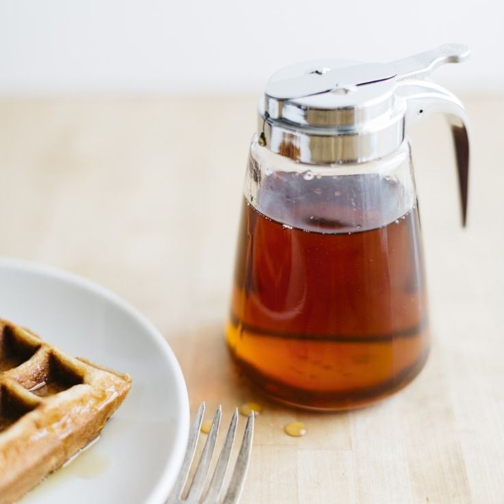 Glass Syrup Dispenser