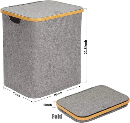 Grey Laundry Hamper