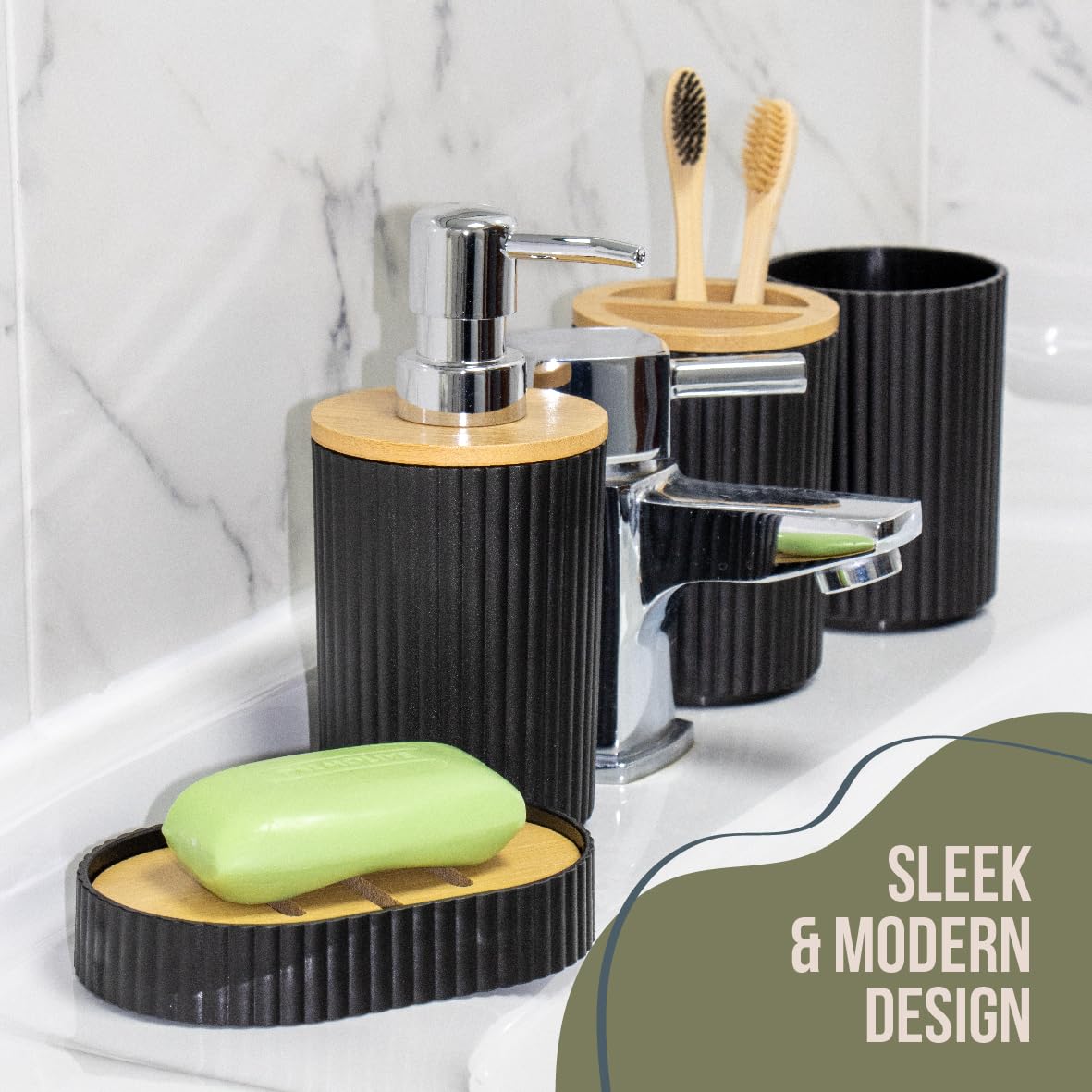 7pc Bathroom Set