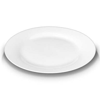 White Ceramic Dinner Plates