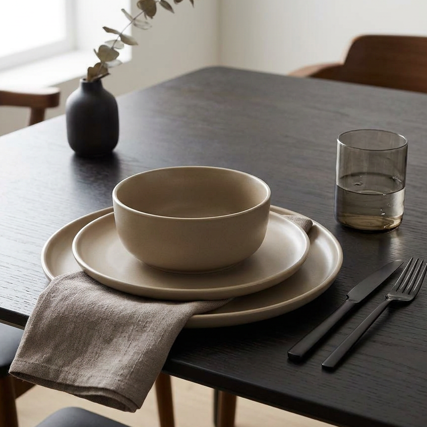 12pc Ceramic Dinnerware Set