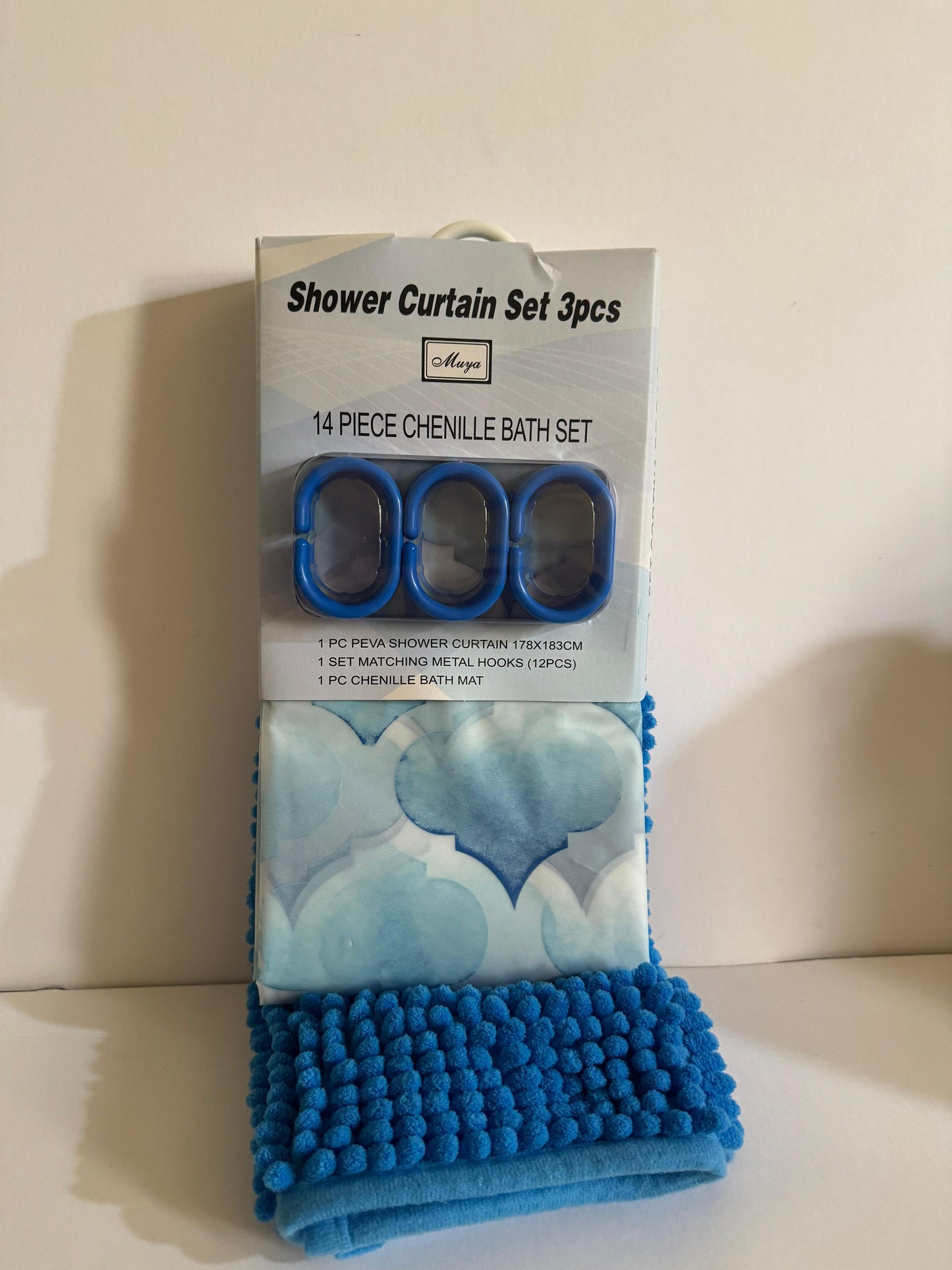 3pc Shower and Bath Set