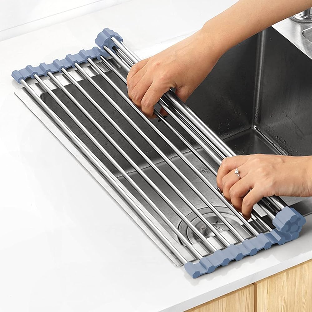 Roll-Up Sink Drainer