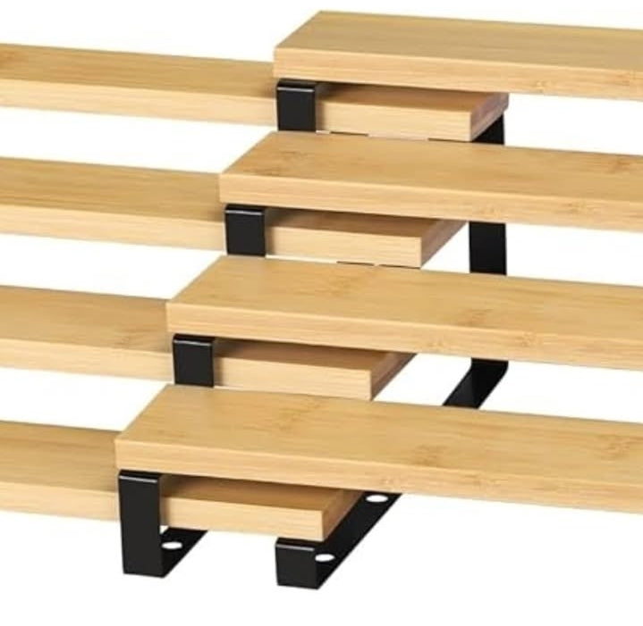 2pc Bamboo Shelf