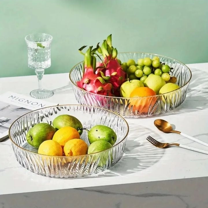 Round Acrylic Serving Platter