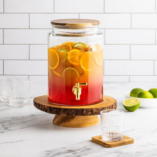 XL Glass Beverage Dispenser