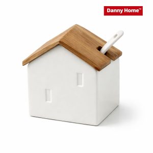 Ceramic House Sugar Pot
