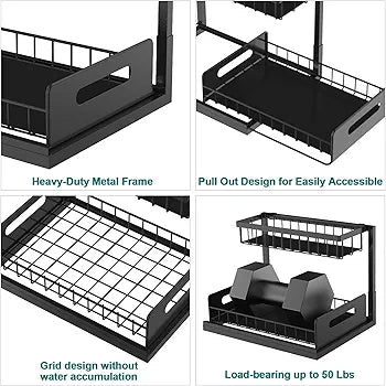 Metal Pull-Out Shelf
