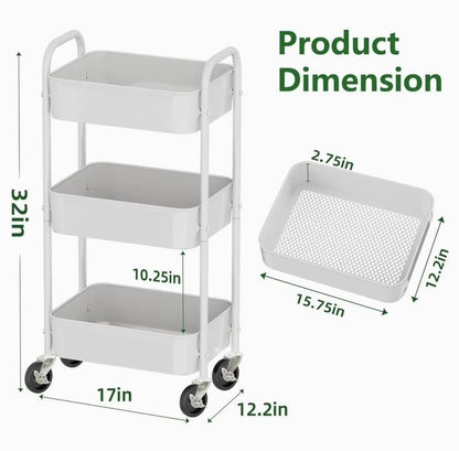 3-Tier Trolley