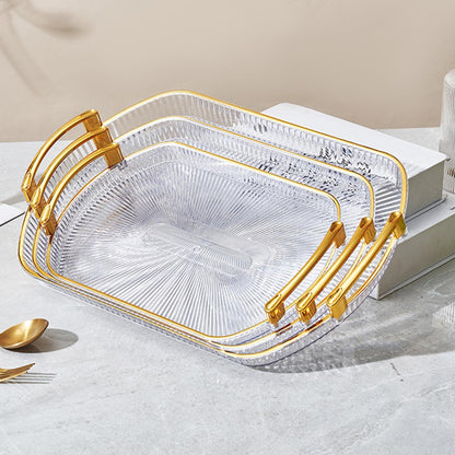 Rectangular Acrylic Serving Tray