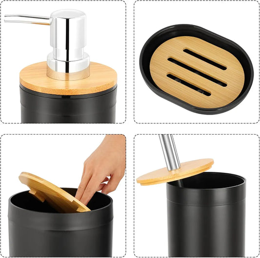 6pc Bathroom Set
