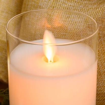 Flameless Pillar Candles