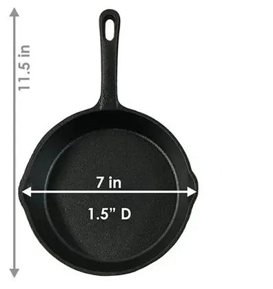 Pre-Seasoned Cast Iron Skillets