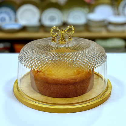 Acrylic Bow Dessert Holder