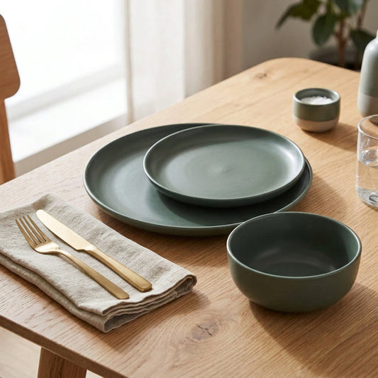 12pc Ceramic Dinnerware Set