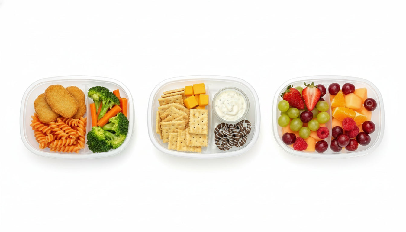 3pk Kids Duo Lunch Bowl