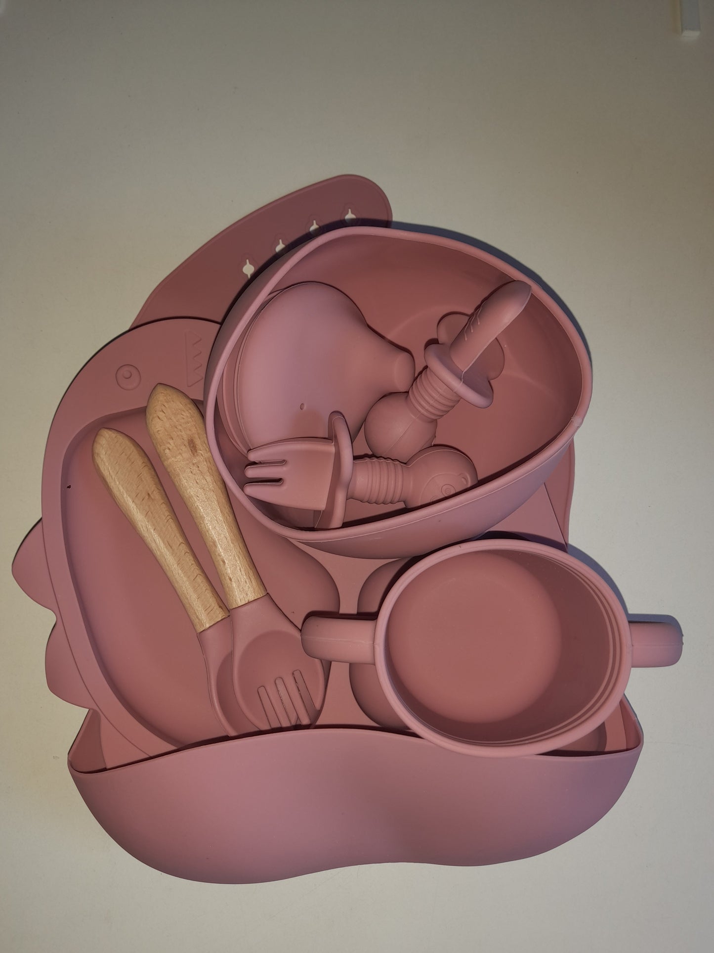 8pc Silicone Feeding Set