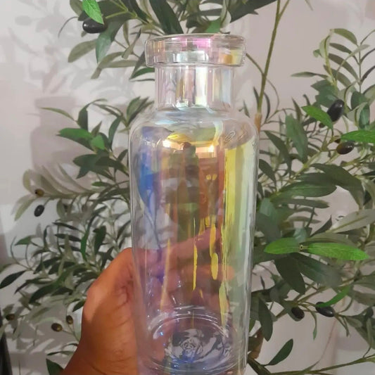 Iridescent Glass Vase