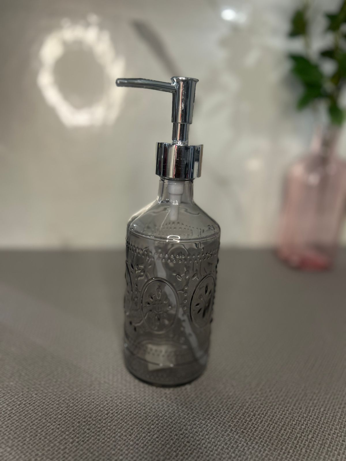 Glass Soap Bottles
