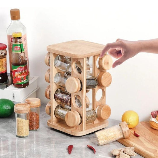 17pc Rotating Spice Rack