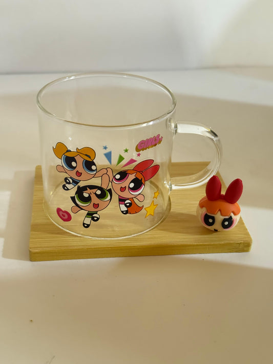 PowerPuff Teacup with Teaspoon