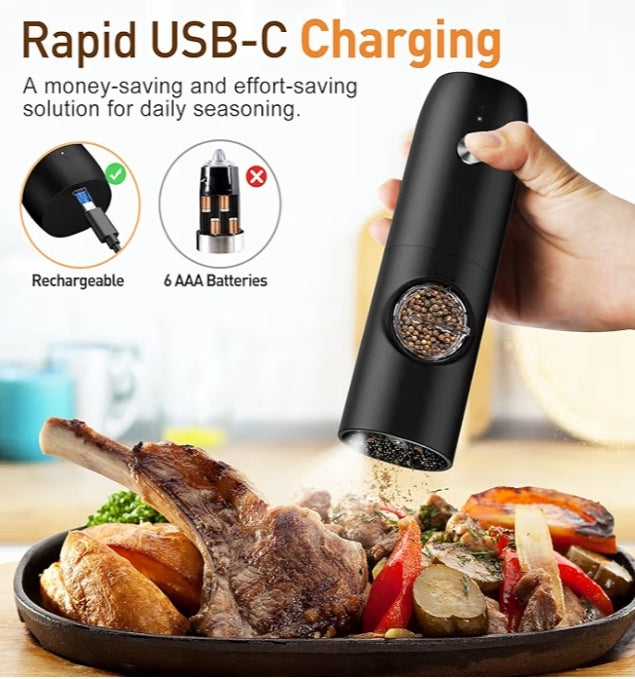 Rechargeable Salt & Pepper Grinder