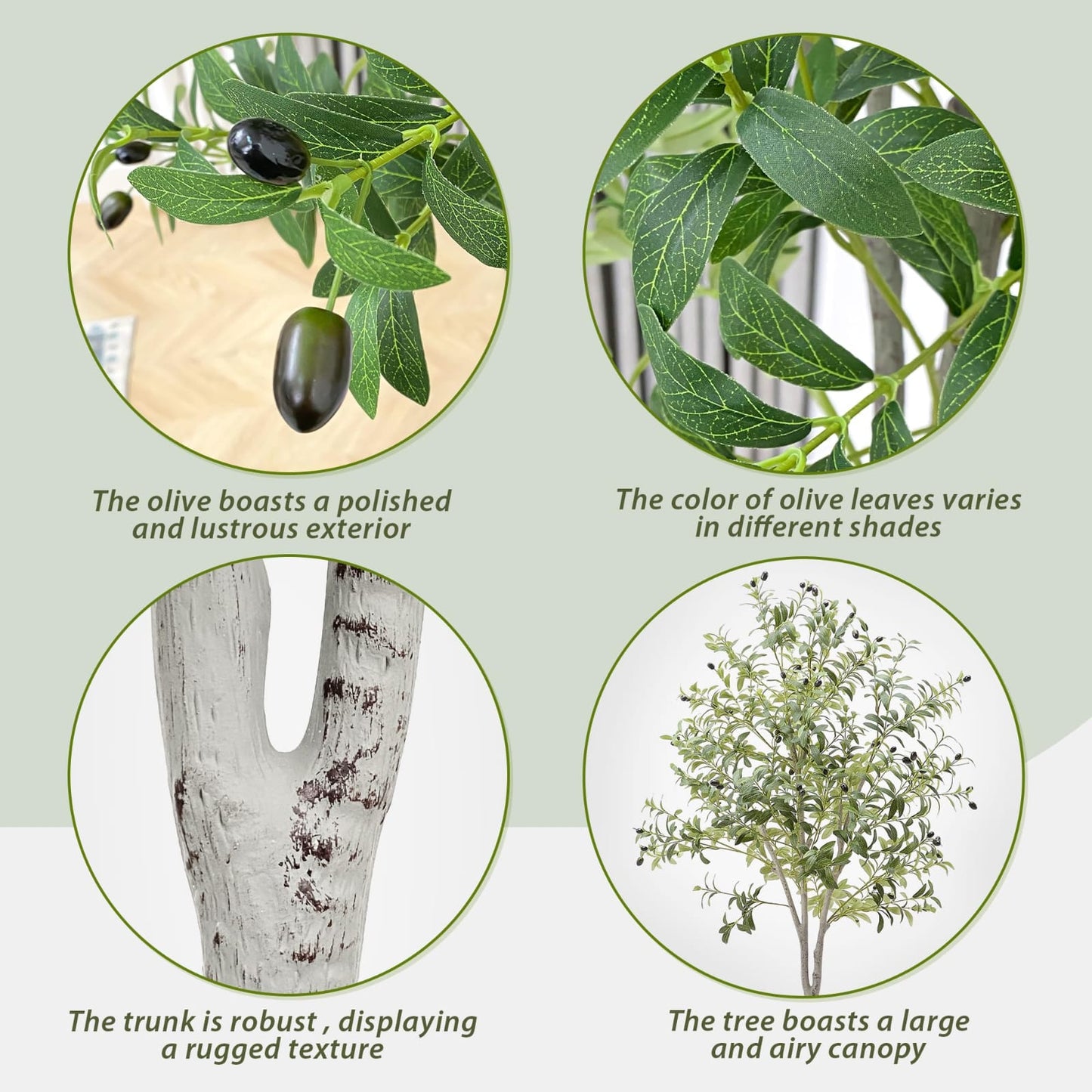 Artificial Olive Trees