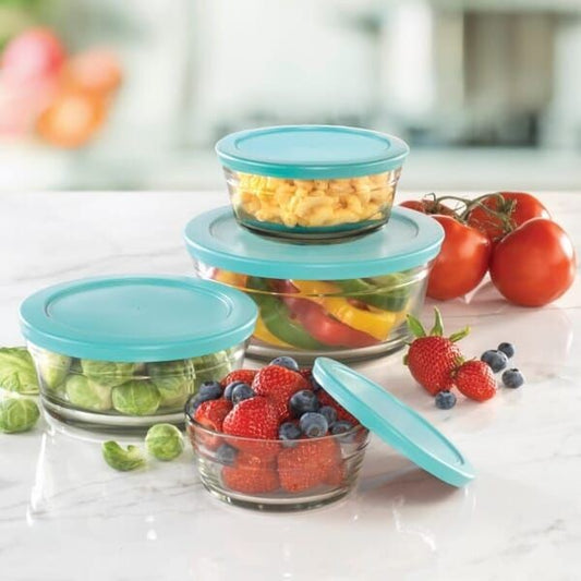 3pc Glass Meal Prep Bowls