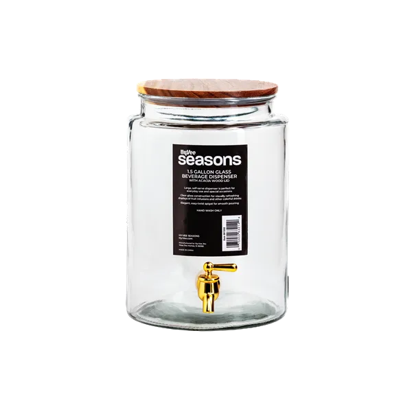 XL Glass Beverage Dispenser