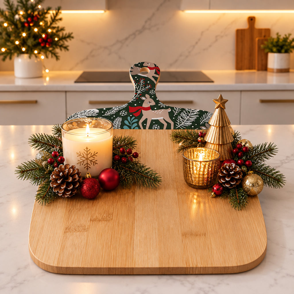 Bamboo Holiday Tray