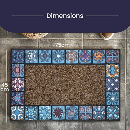 Multicolored Mosaic Mat