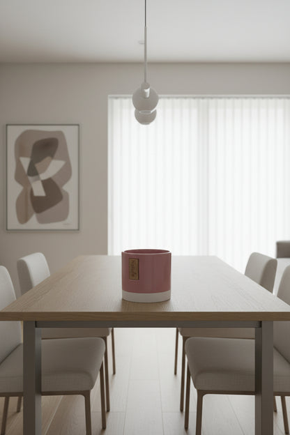 Pink Ceramic Holder