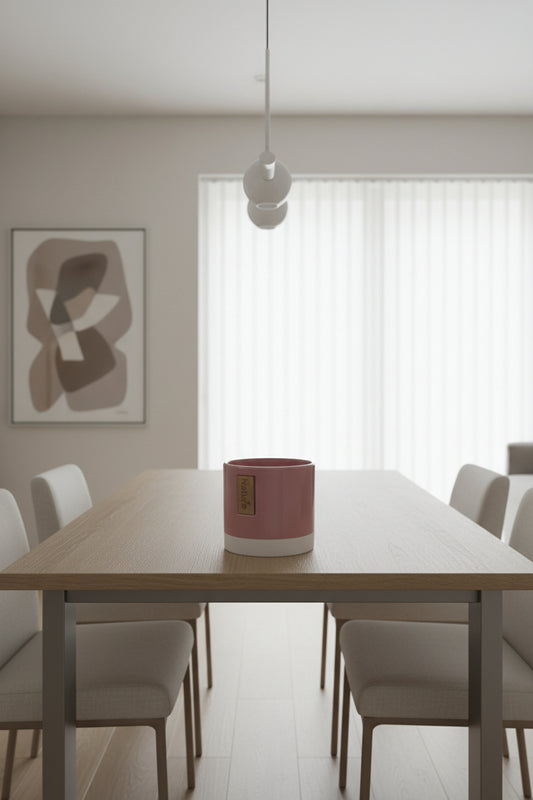 Pink Ceramic Holder