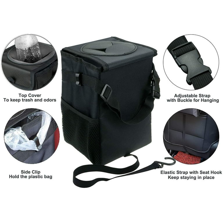 2 in 1 Car Bin
