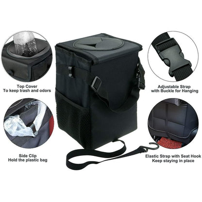 2 in 1 Car Bin