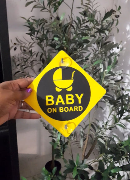 Baby on Board Car Sign
