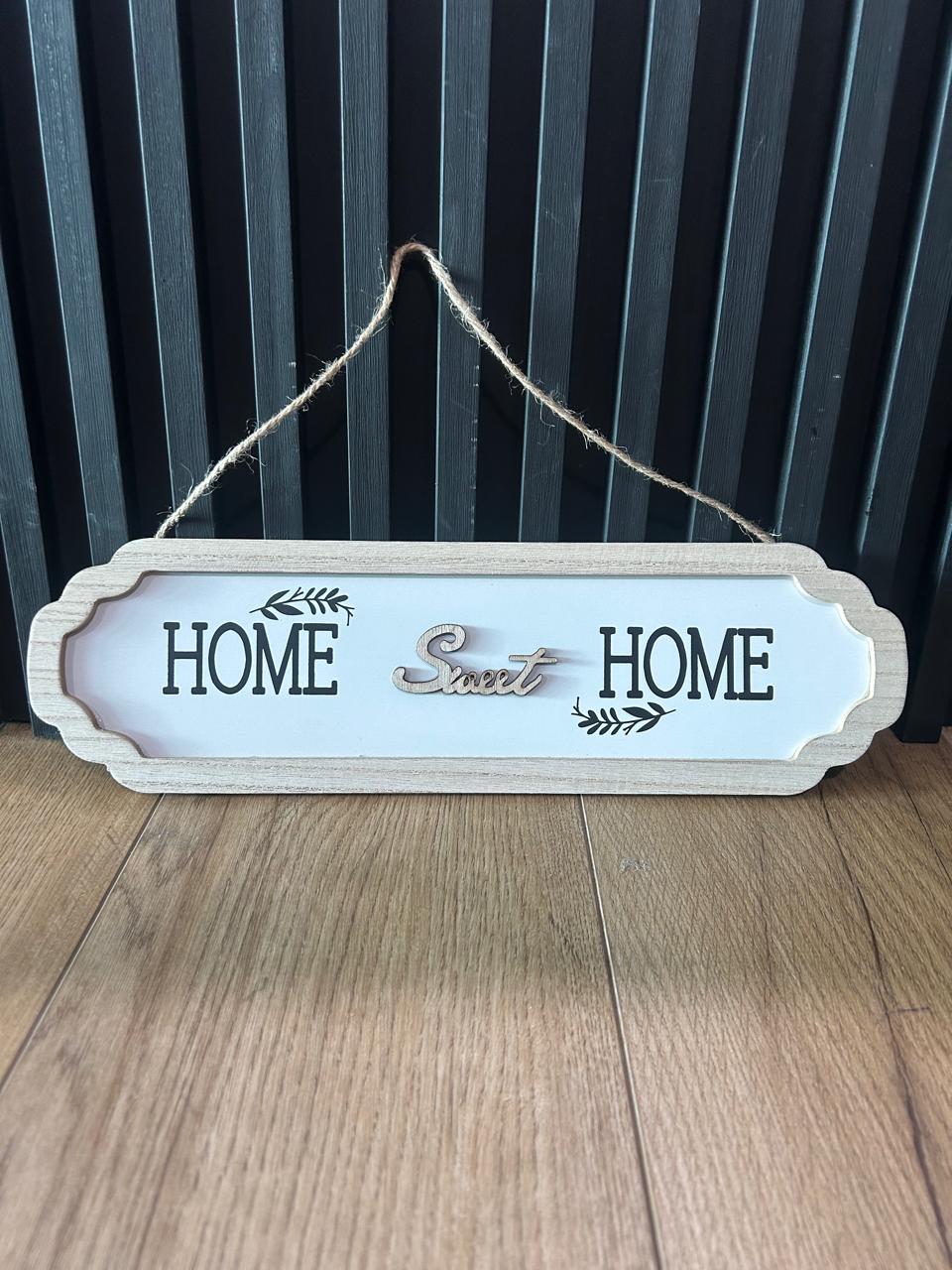 Wooden Home Sign