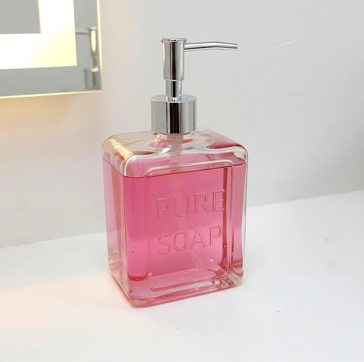 Glass Soap Bottles