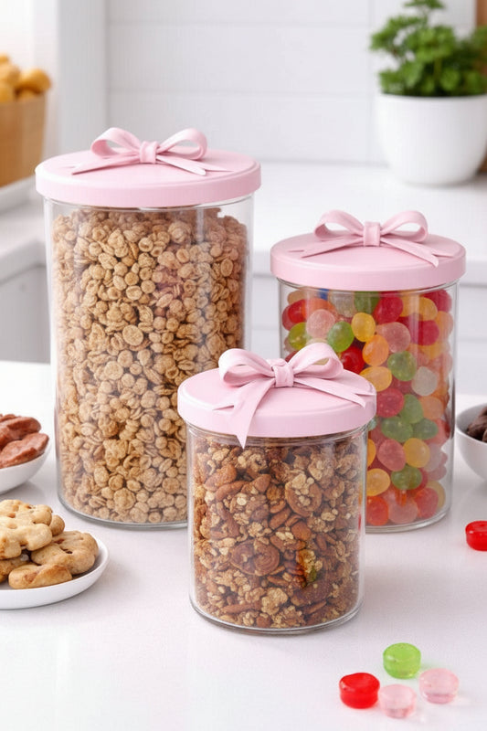 3pc Plastic Pantry Set