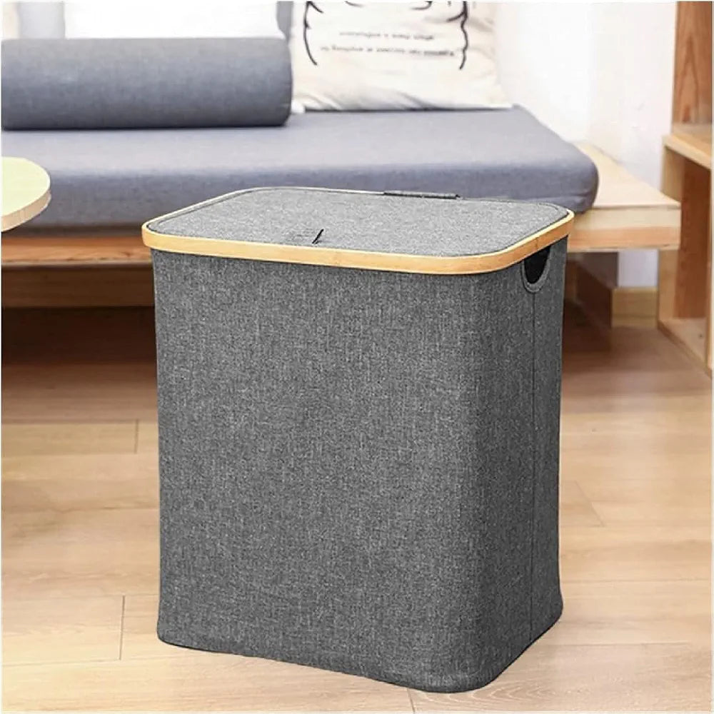 Grey Laundry Hamper