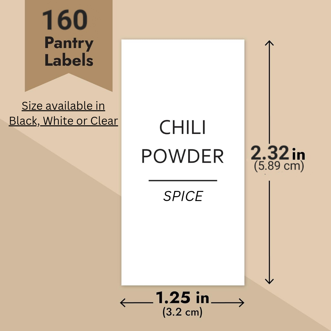 Spice Labels