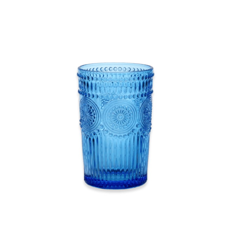 Embossed Drinking Glass